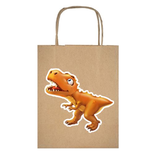sevimli dinozor hediye çantası