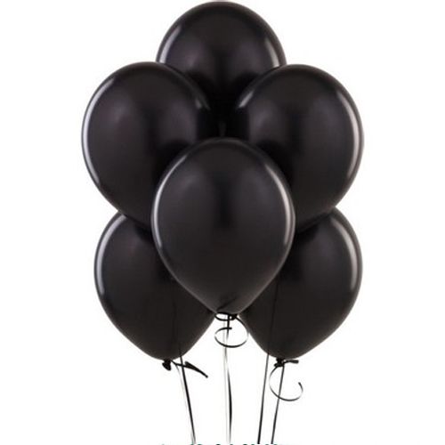 Siyah Balon 8 adet