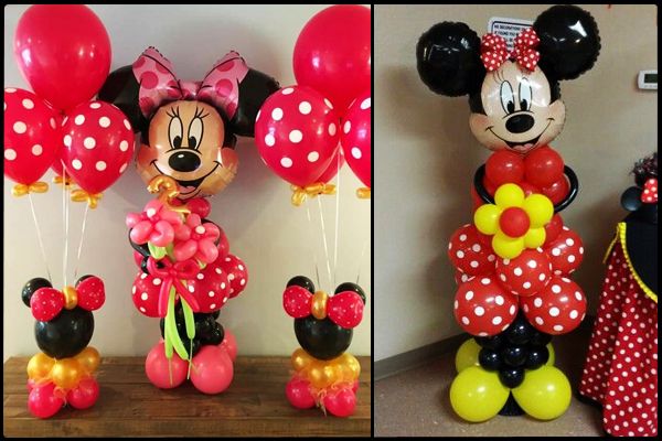 Minnie Mouse doğum günü parti fikirleri