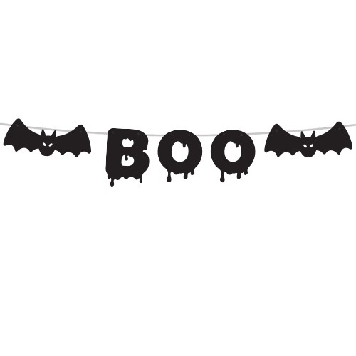 Halloween Cadılar Bayramı Boo Dekor Süs 130x17 cm, fiyatı