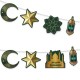 !TOPTAN! Hoş Geldin Ramazan Dekoratif Süs Yeşil Gold 160 cm, fiyatı