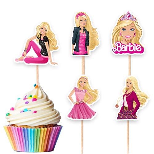 Barbie Şekilli Kürdan 10 Adet, fiyatı