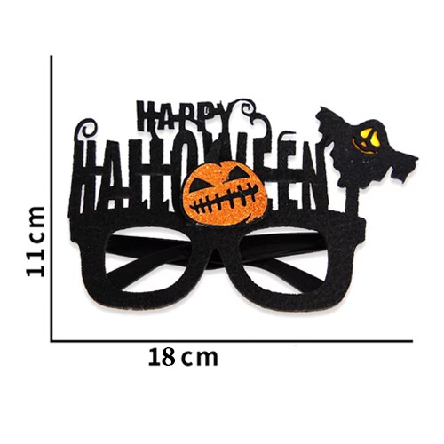 Cadılar Bayramı Happy Halloween Balkabağı Gözlük, fiyatı