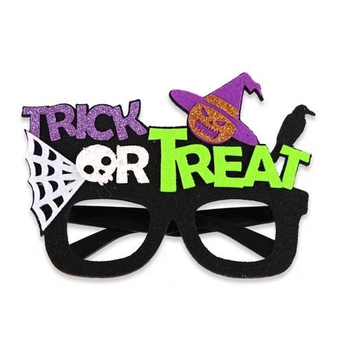 Halloween Trick Treat Cadı Şapkalı Gözlük, fiyatı