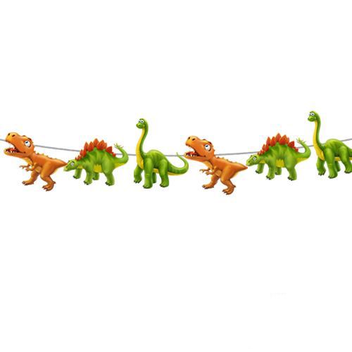 Sevimli Dinozor Dekoratif Banner 160x17 cm, fiyatı