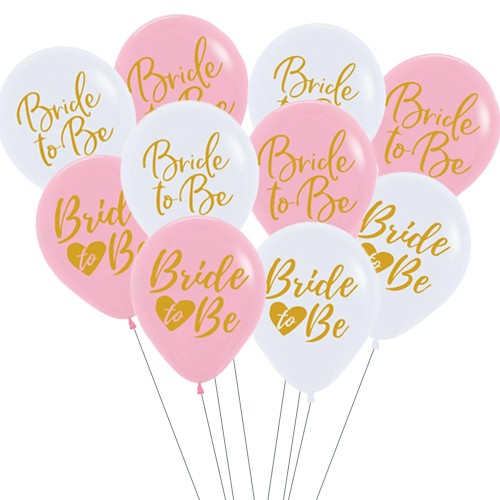 Bride To Be Baskılı Balon 10 adet, fiyatı