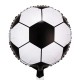 Siyah Beyaz Futbol Topu Folyo Balon (45 cm), fiyatı