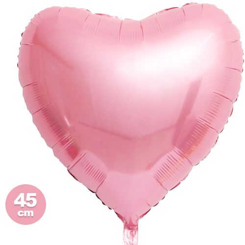 Pembe Kalp Folyo Balon (45 cm), fiyatı