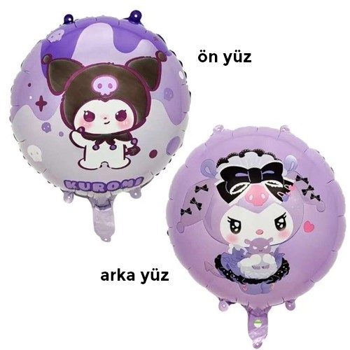 Kuromi Folyo Balon 45 cm, fiyatı