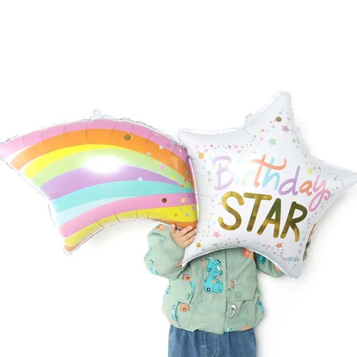 Birthday Stars Folyo Balon 100*50 cm, fiyatı