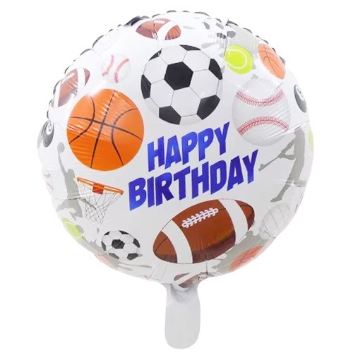 Spor Futbol Basketbol Voleybol Folyo Balon (45 cm), fiyatı