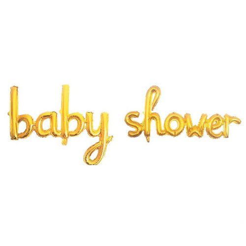 Baby Shower Folyo Balon Gold 210x44 cm, fiyatı