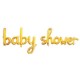 Baby Shower Folyo Balon Gold 210x44 cm, fiyatı