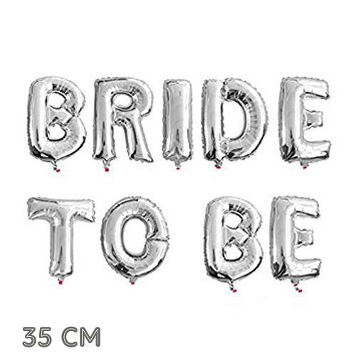 Bride To Be Folyo Balon Gümüş (35 cm), fiyatı