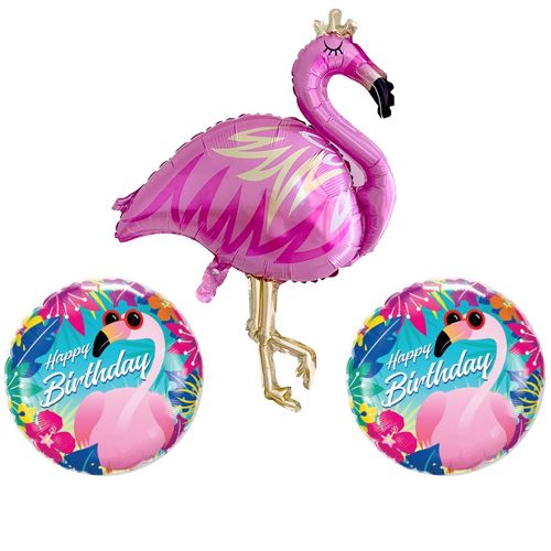 Flamingo Folyo Balon Set (3 adet), fiyatı