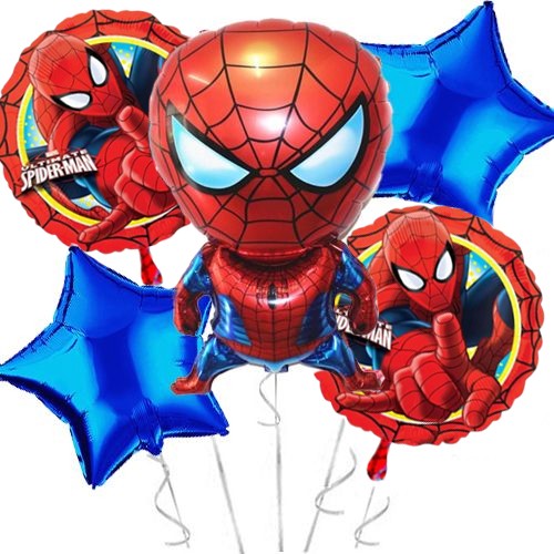 Spiderman Folyo Balon Seti 5'li, fiyatı