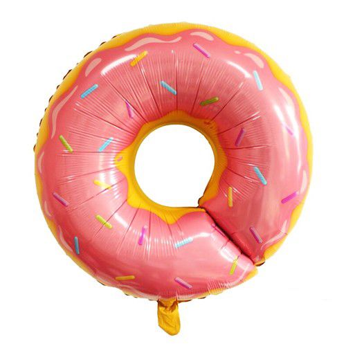 Donut Folyo Balon Pembe 65x65 cm, fiyatı