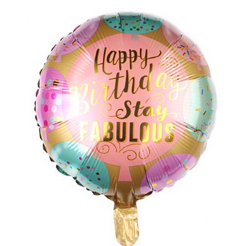 Happy Birthday Fabulous Folyo Balon Seti 3'lü, fiyatı