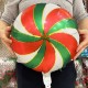 Yeşil Kırmızı Beyaz Lolipop Şeker Folyo Balon 45 cm, fiyatı
