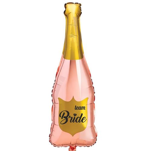 Şampanya Şişesi Team Bride Folyo Balon 95x38 cm, fiyatı