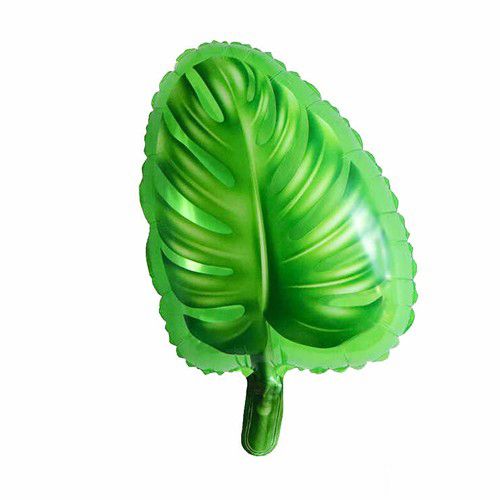 Tropikal Yaprak Folyo Balon Yeşil 38x44 cm, fiyatı