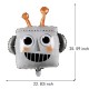 Robot Folyo Balon 65*58 cm, fiyatı
