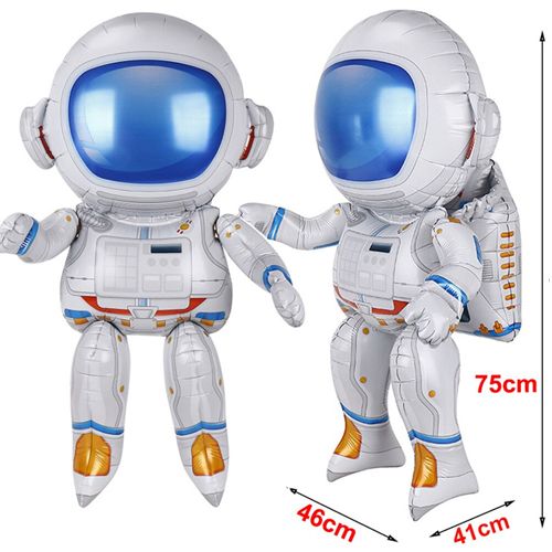 Astronot Folyo Balon 4D Ayakta Duran 75 cm, fiyatı