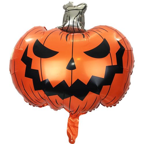Halloween Balkabağı Folyo Balon 78x55 cm, fiyatı