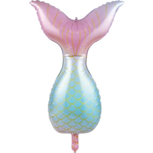 Deniz Kızı Kuyruk Folyo Balon 85*52 cm, fiyatı
