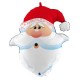 Noel Baba Kafa Folyo Balon 66 cm, fiyatı