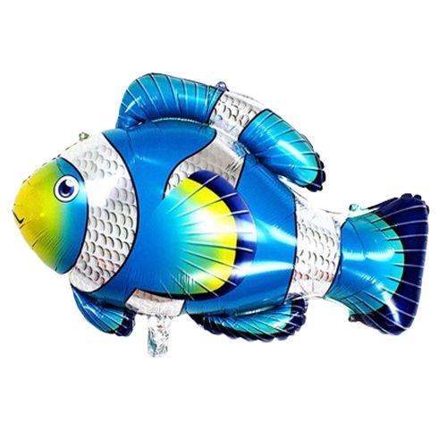 Mavi Balık Folyo Balon 88 cm, fiyatı