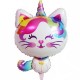 Kedi Unicorn Folyo Balon Pembe 92*60 cm, fiyatı