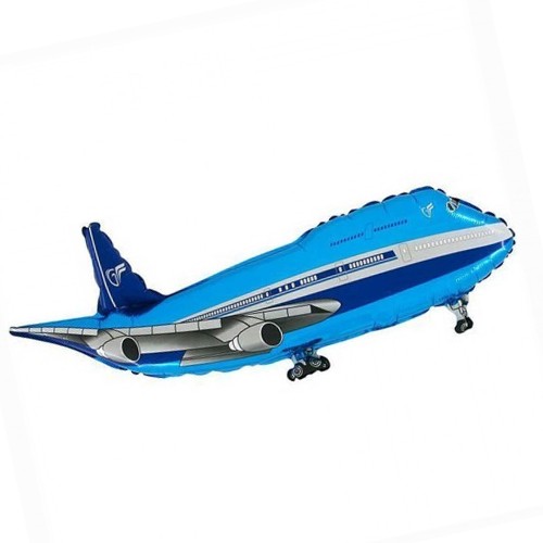 Uçak Folyo Balon Mavi 80x38 cm, fiyatı