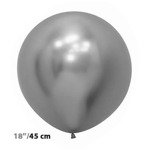 Gümüş Krom Balon 45 cm, fiyatı