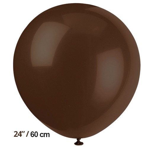 24 İnc Jumbo Balon Kahverengi 60 cm, fiyatı