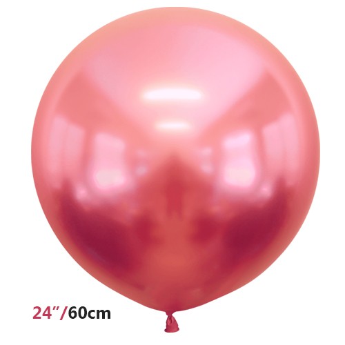 24 İnch Jumbo Krom Balon Kırmızı 60 cm, fiyatı