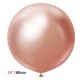 24 İnch Jumbo Krom Balon Rose Gold 60 cm, fiyatı