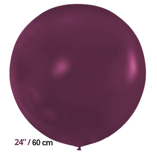 24 İnc Jumbo Balon Mürdüm 60 cm, fiyatı