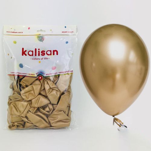 Gold Krom Balon 50 Adet (30 cm), fiyatı