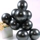 Siyah Krom Balon 5 Adet (30 cm), fiyatı