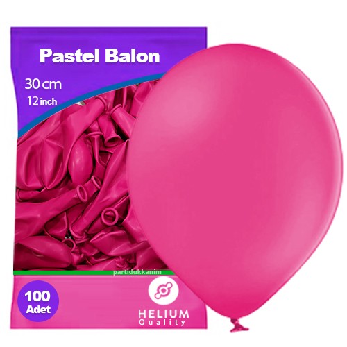 Fuşya Balon 100 Adet, fiyatı