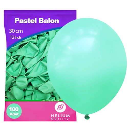 Su Yeşili Balon 100 Adet, fiyatı
