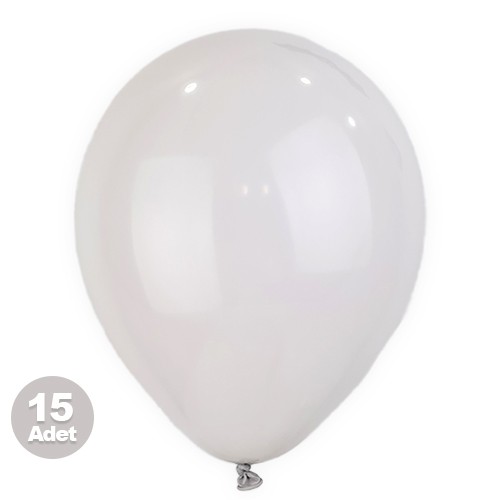 Duman Rengi Balon 15 Adet, fiyatı