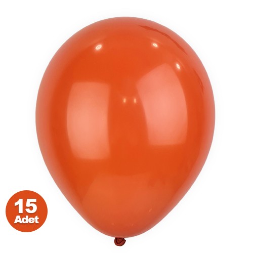 Terrakota Rengi Balon 15 Adet, fiyatı
