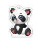 Panda Temalı Ayaklı Pano 35x26 cm Model 4, fiyatı