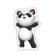 Panda Temalı Ayaklı Pano 35x22 cm Model 3, fiyatı