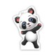 Panda Temalı Ayaklı Pano 35x24 cm Model 2, fiyatı