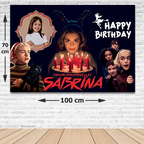 Sabrina Doğum Günü Afişi Fotolu 70*100 cm, fiyatı