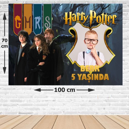 Harry Potter Doğum Günü Parti Afişi 70*100 cm, fiyatı