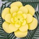 Açık Sarı Kağıt Çiçek 1 Adet (30 cm), fiyatı